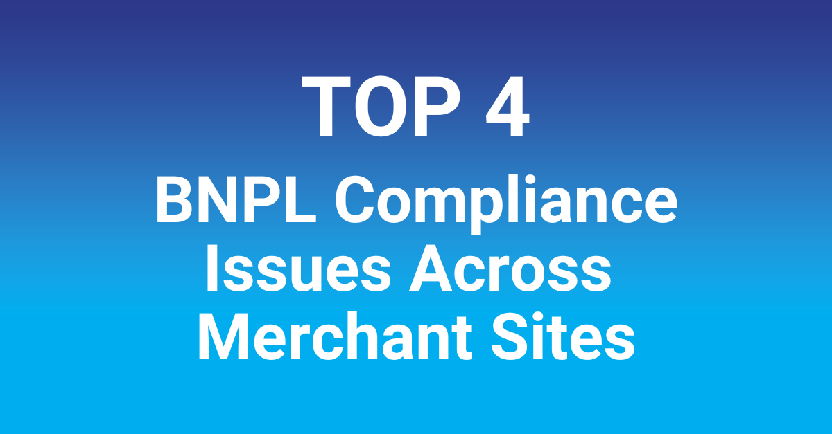 BNPL Compliance Issues