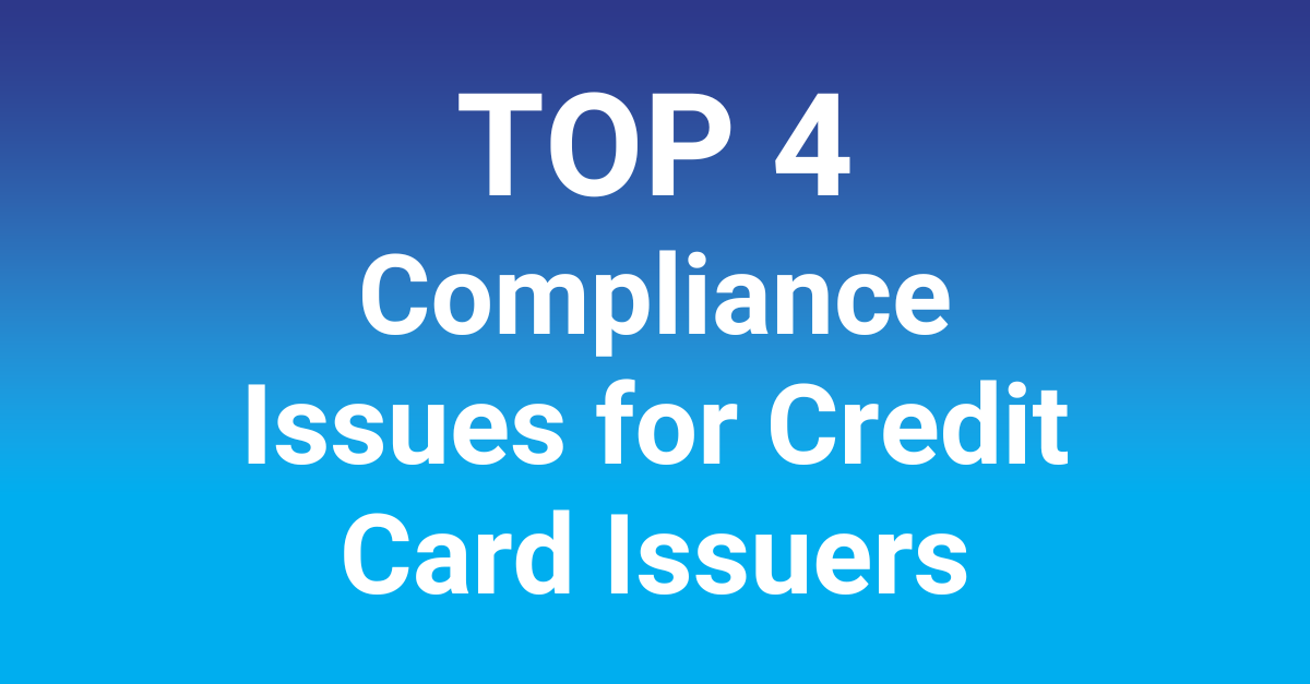 Credit Card Compliance Issues